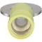 Panduit Ring Terminal, 1/4 in Stud Size, 10 AWG, 1,000 V, Nylon Insulated, Yellow, 500 PK PNF10-14R-D - alternate 5